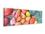 Ljuddämpande tavla - colorful stones