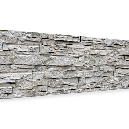 Ljuddämpande tavla - stone wall design