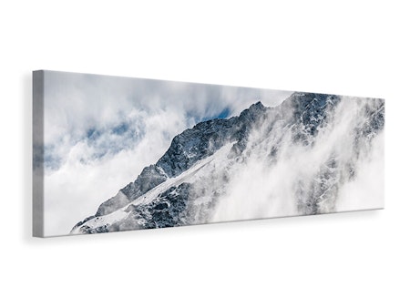 Ljuddämpande tavla - mountain view with clouds