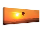 Ljuddämpande tavla -  Hot Air Balloon At Sunset