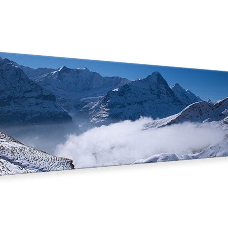 Ljuddämpande tavla -  Sun Terrace In The Swiss Alps