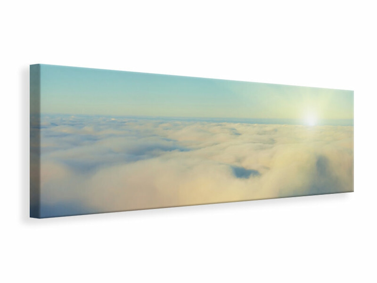 Ljuddämpande tavla -  Photo Wallaper Dawn Above The Clouds
