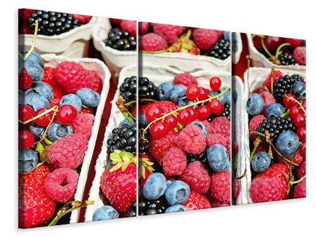 Ljuddämpande tavla -  Bowls with berries