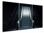 Ljuddämpande tavla -  Escalator in the dark
