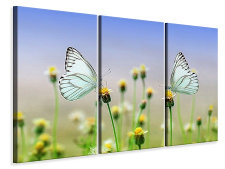 Ljuddämpande tavla -  2 butterflies