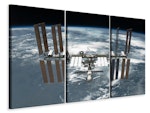 Ljuddämpande tavla -  A satellite