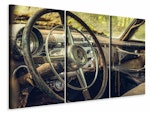 Ljuddämpande tavla -  Disintegrated vintage car