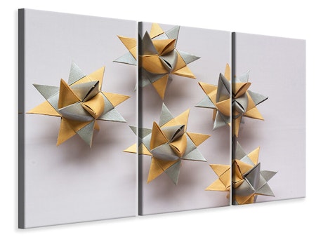 Ljuddämpande tavla -  Origami stars