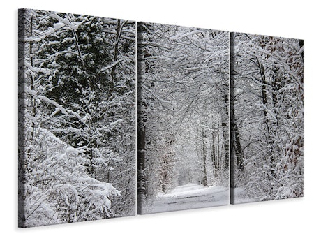 Ljuddämpande tavla -  Enchanted winter forest