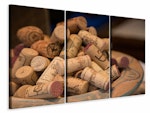 Ljuddämpande tavla -  Wine corks XL