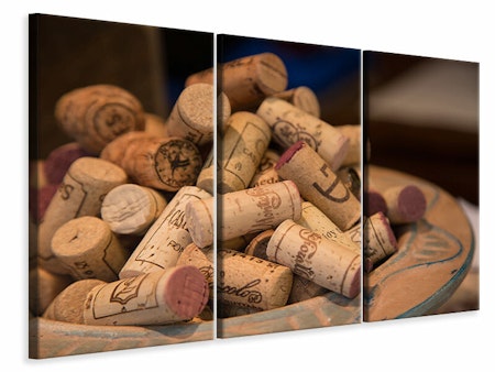 Ljuddämpande tavla -  Wine corks XL