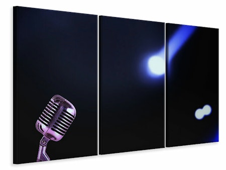 Ljuddämpande tavla -  Microphone in light