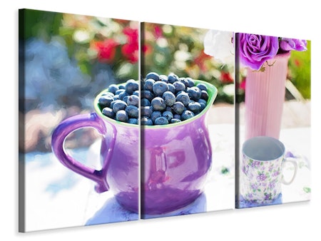 Ljuddämpande tavla -  Sweet blueberries