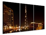 Ljuddämpande tavla -  At night in Dubai
