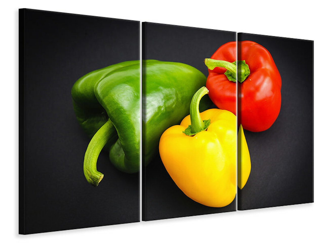 Ljuddämpande tavla -  Colorful peppers