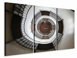 Ljuddämpande tavla -  Impressive spiral staircase