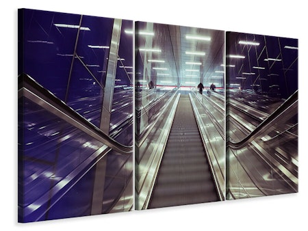 Ljuddämpande tavla -  Modern escalators