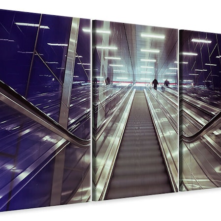 Ljuddämpande tavla -  Modern escalators