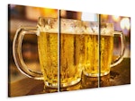 Ljuddämpande tavla -  2 beer glasses