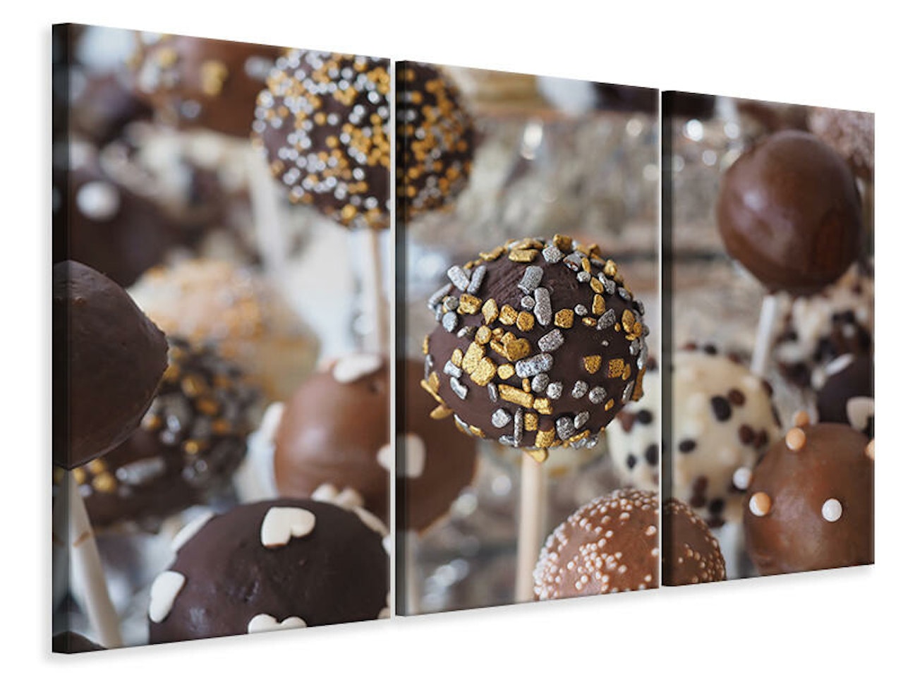 Ljuddämpande tavla -  Chocolate lollipops