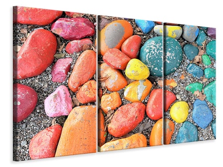 Ljuddämpande tavla -  Colorful stones
