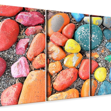 Ljuddämpande tavla -  Colorful stones