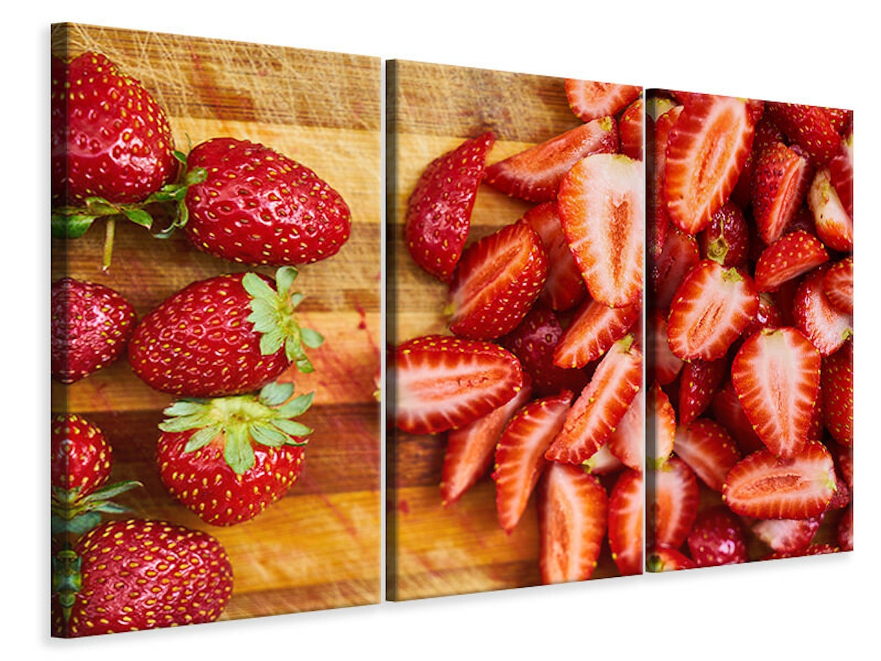 Ljuddämpande tavla -  Fresh strawberries