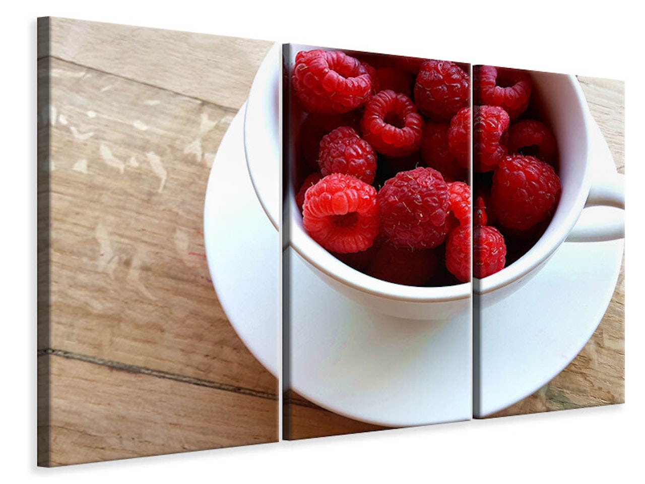 Ljuddämpande tavla -  A cup of raspberries