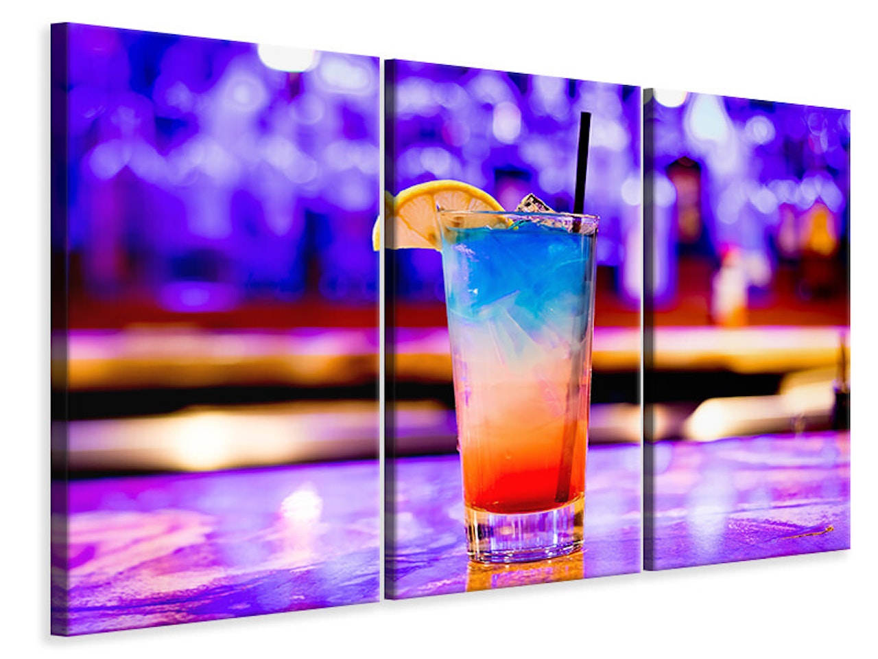 Ljuddämpande tavla -  Colorful cocktail