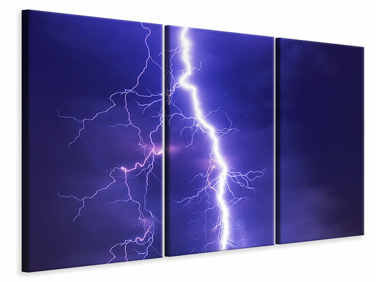 Ljuddämpande tavla -  Imposing lightning