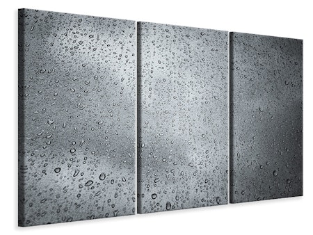 Ljuddämpande tavla -  Dark raindrops on the wall