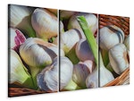 Ljuddämpande tavla -  Fresh garlic
