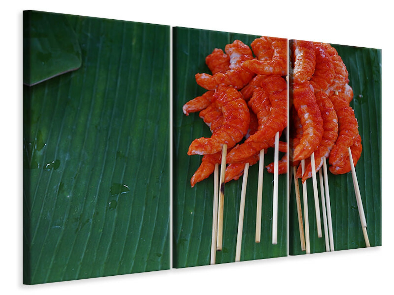 Ljuddämpande tavla -  Shrimp kebab