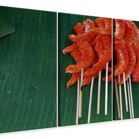 Ljuddämpande tavla -  Shrimp kebab