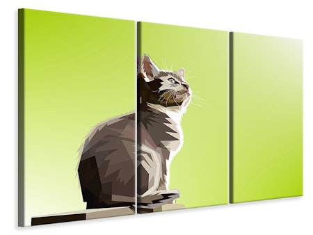 Ljuddämpande tavla -  Pop Art Cat XL