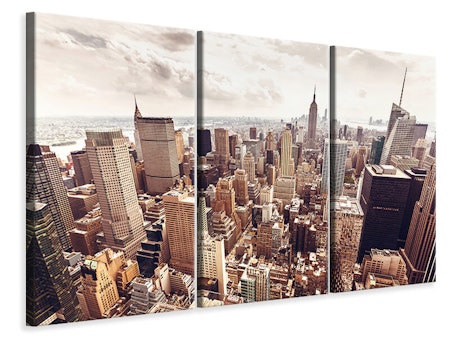 Ljuddämpande tavla -  Skyline Over The Roofs Of Manhattan