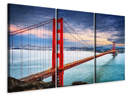 Ljuddämpande tavla -  The Golden Gate Bridge At Sunset