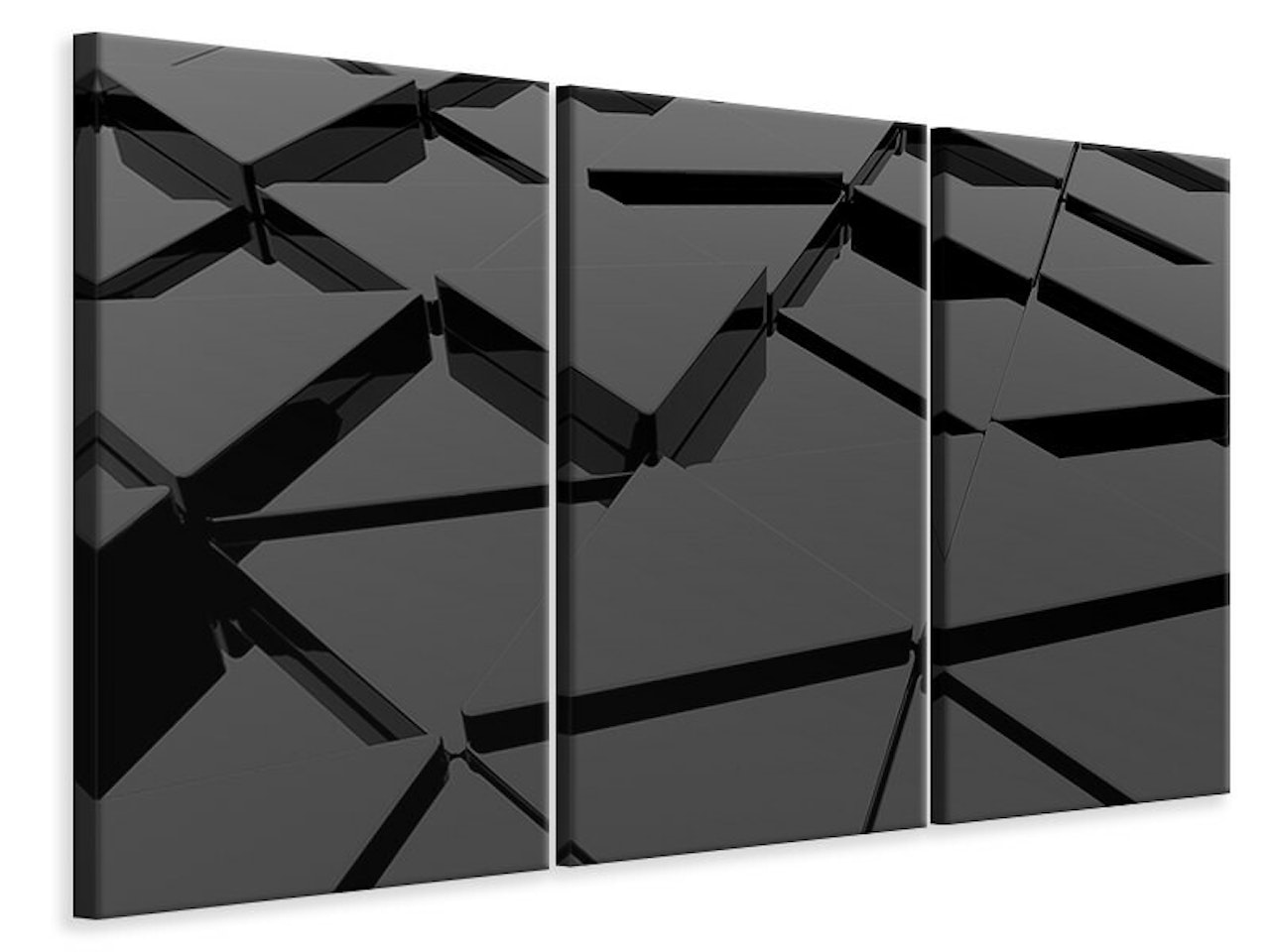 Ljuddämpande tavla -  3D Triangular Surfaces