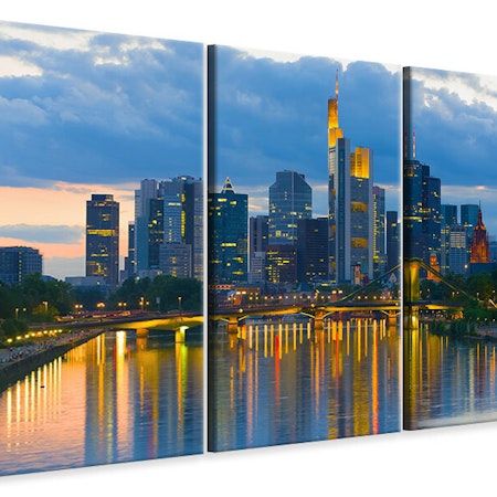 Ljuddämpande tavla -  Skyline Frankfurt