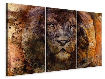 Ljuddämpande tavla -  Portrait Of A Lion