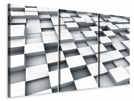Ljuddämpande tavla -  3D Cube