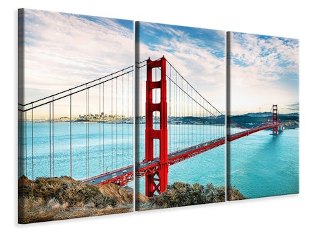 Ljuddämpande tavla -  Red Golden Gate Bridge