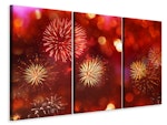 Ljuddämpande tavla -  Colorful Fireworks