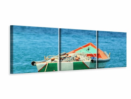 Ljuddämpande tavla -  A fishing boat