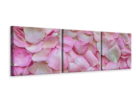 Ljuddämpande tavla -  Rose petals in pink 2