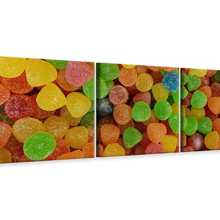 Ljuddämpande tavla -  Colorful fruit gums