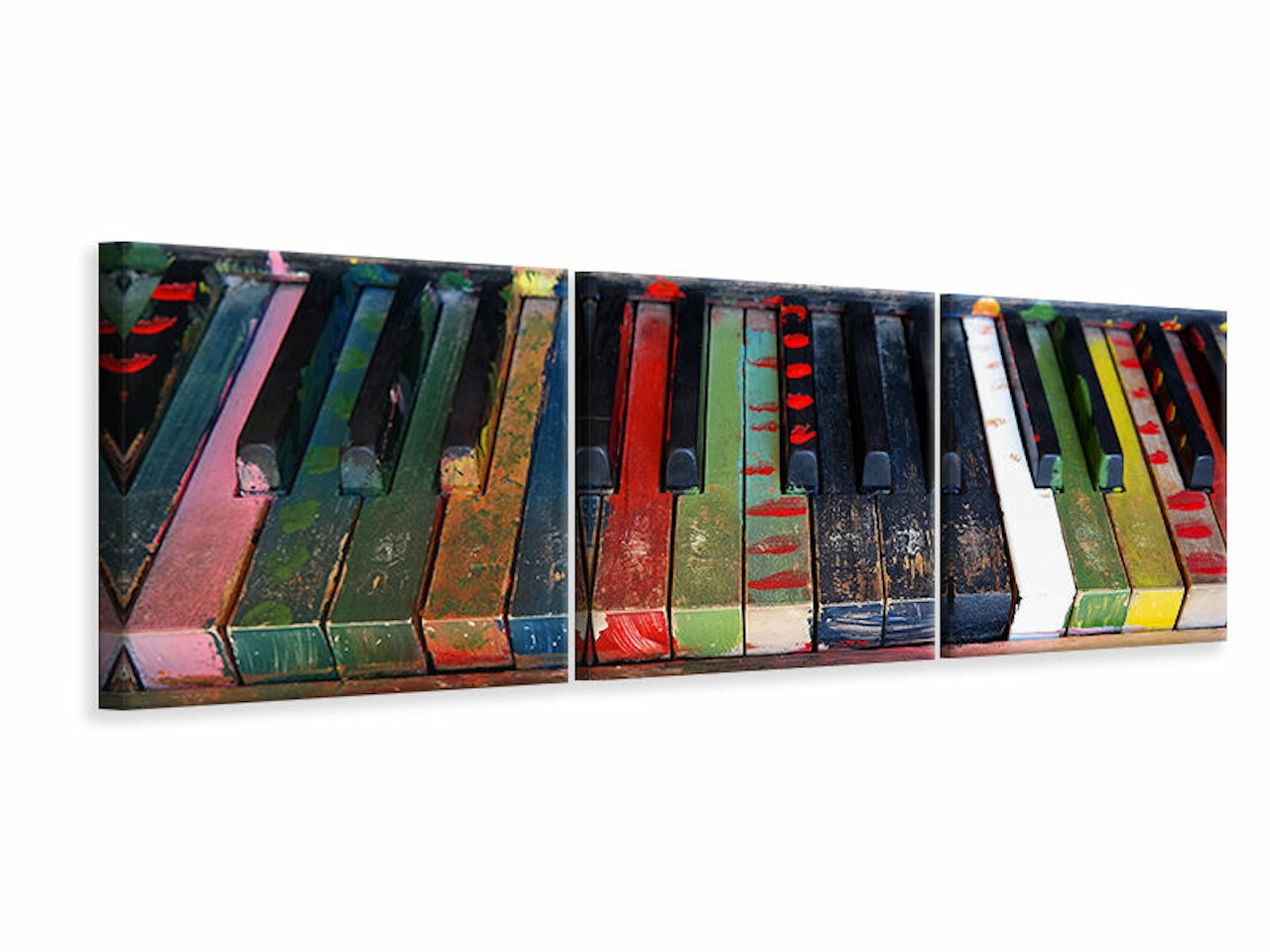 Ljuddämpande tavla -  Colorful piano
