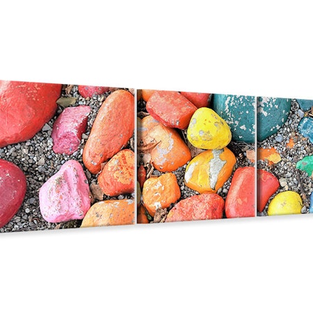 Ljuddämpande tavla -  Colorful stones