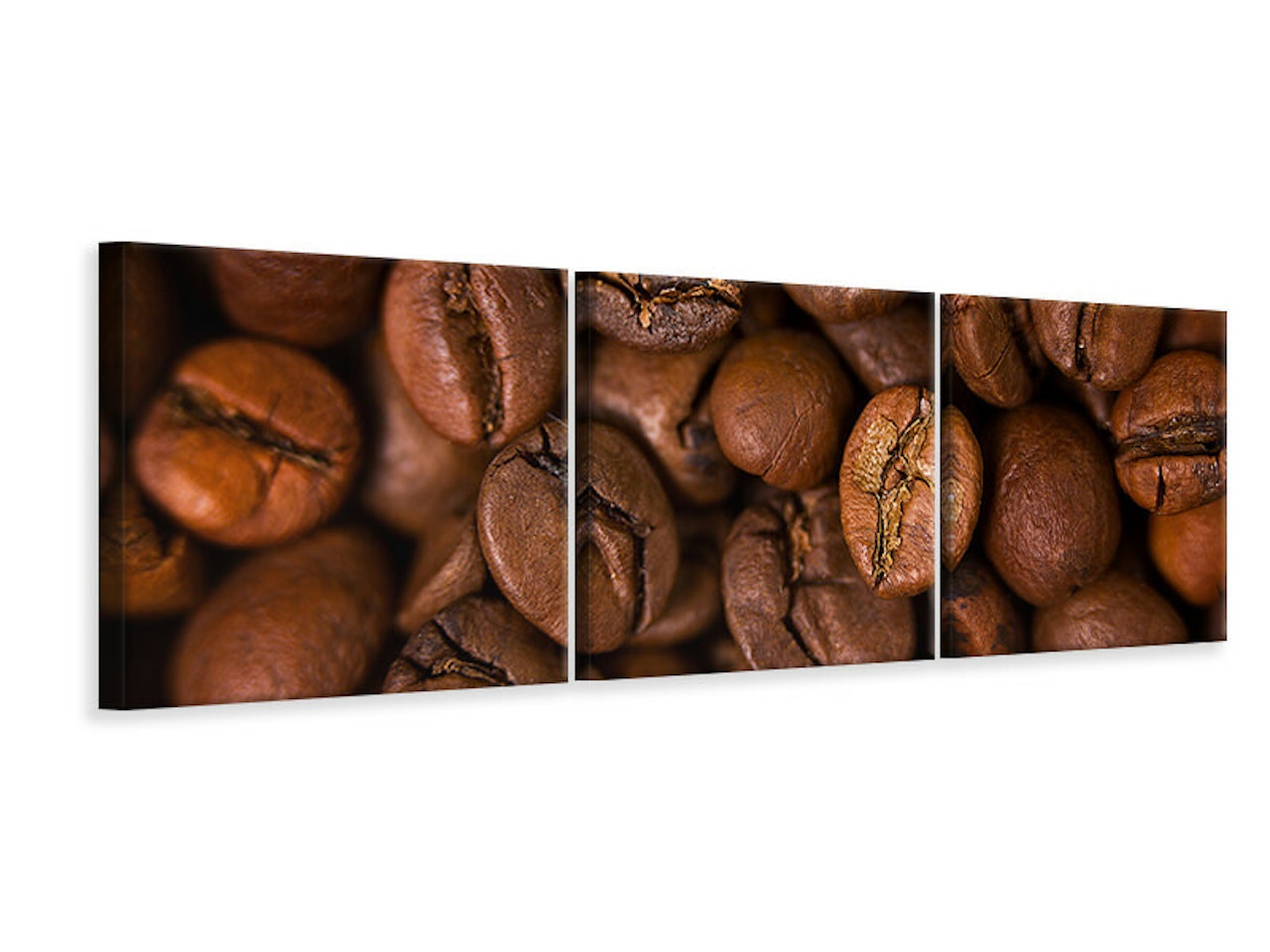 Ljuddämpande tavla - Close Up Coffee Beans