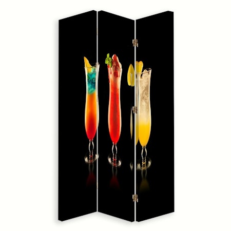 Rumsavdelare vridbar 3-delad - Cocktails